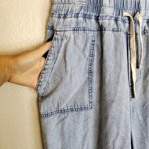 Every denim drawstring relaxed joggers sz Xl - Picture 4 of 10